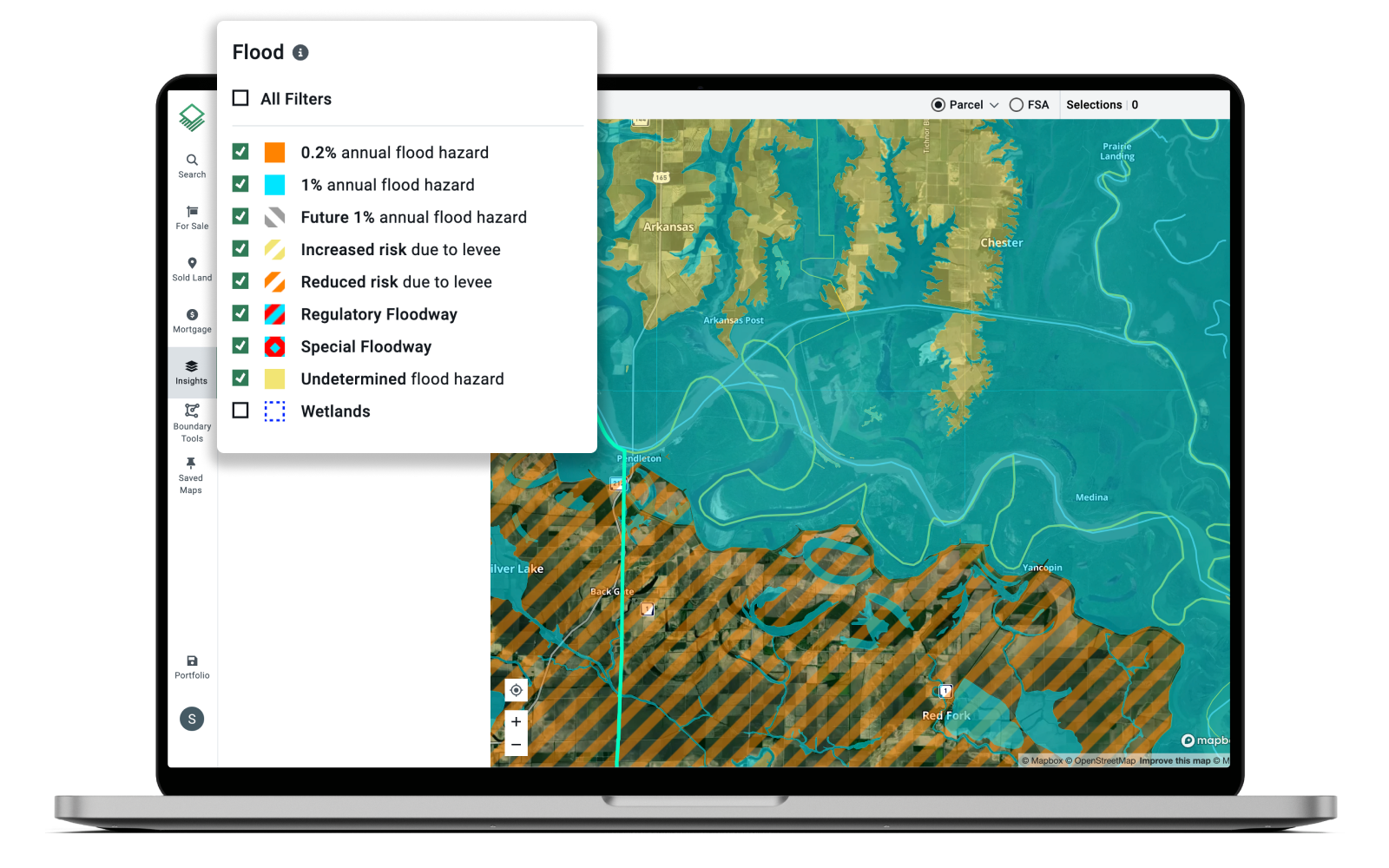 Acres Flood Map