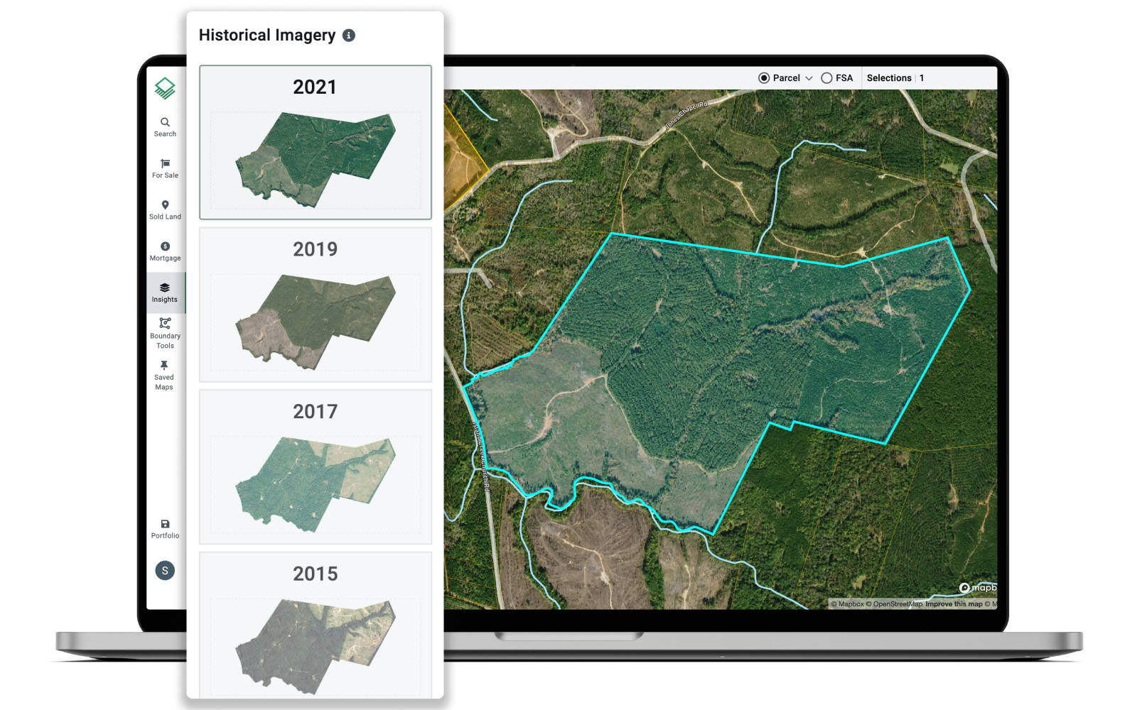 Acres Historic Satellite Imagery